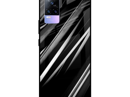 Black & Grey Gradient Glass Case For Vivo Y73 Online