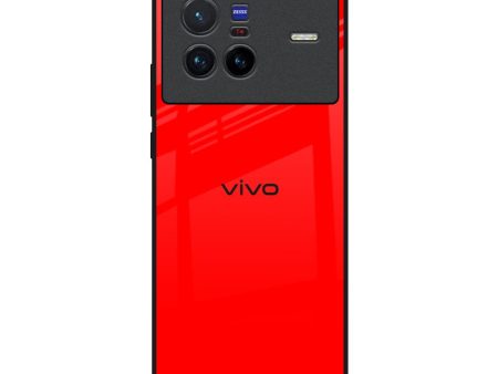 Blood Red Glass Case for Vivo X80 5G Sale