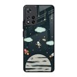 Astronaut Dream Glass Case For Mi 11i HyperCharge Hot on Sale