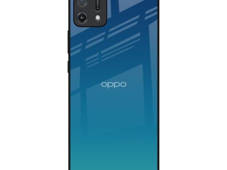 Celestial Blue Glass Case For Oppo A16K For Sale