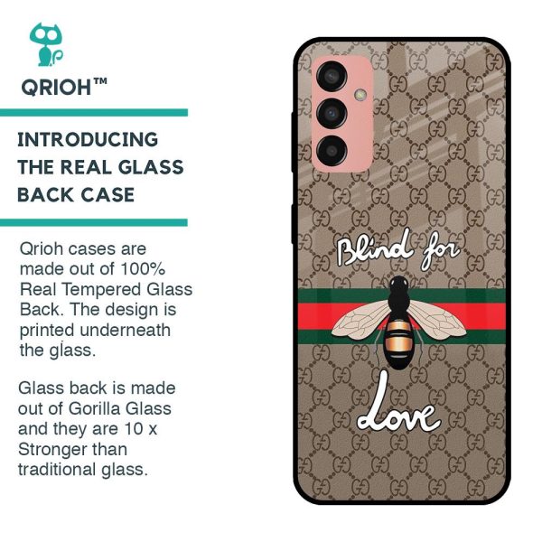 Blind For Love Glass case for Samsung Galaxy M13 on Sale