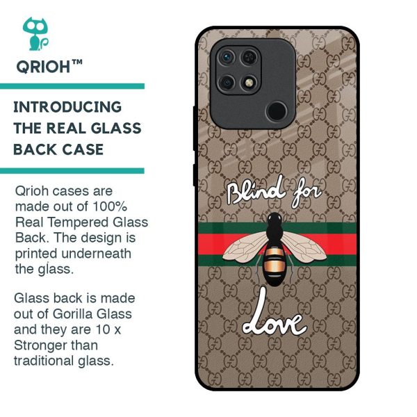 Blind For Love Glass Case for Redmi 10 Supply