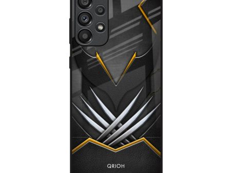 Black Warrior Glass Case for Samsung Galaxy A33 5G Sale