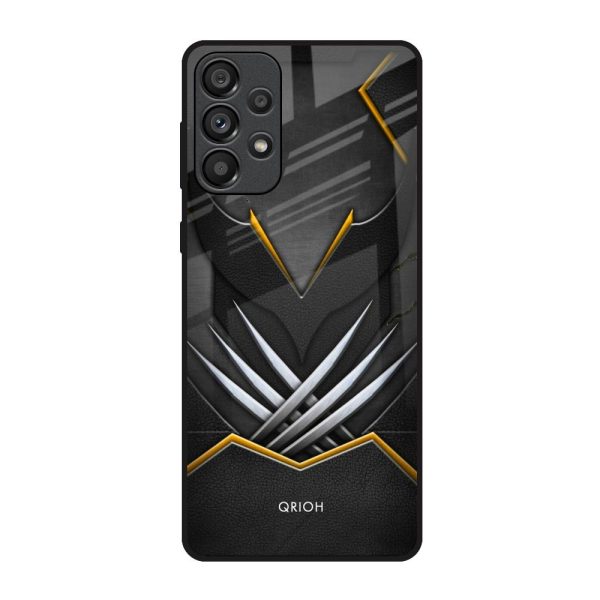 Black Warrior Glass Case for Samsung Galaxy A33 5G Sale