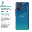 Celestial Blue Glass Case For Vivo V23e 5G Fashion