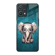 Adorable Baby Elephant Glass Case For Realme 9 Pro 5G Hot on Sale