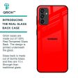 Blood Red Glass Case for Samsung Galaxy F13 For Discount