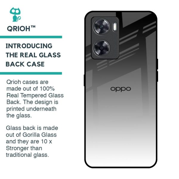 Zebra Gradient Glass Case for Oppo A57 4G Sale