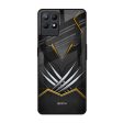 Black Warrior Glass Case for Realme Narzo 50 Online Sale