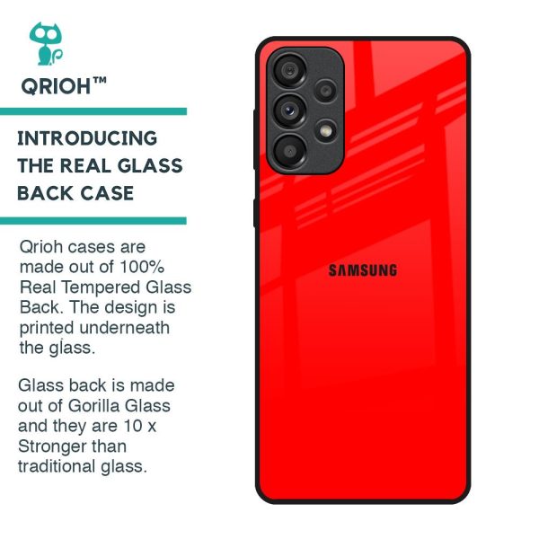 Blood Red Glass Case for Samsung Galaxy A33 5G Online Sale