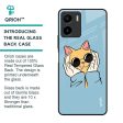 Adorable Cute Kitty Glass Case For Vivo Y15s Discount