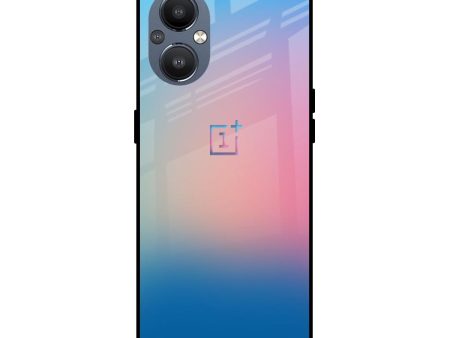 Blue & Pink Ombre Glass case for OnePlus Nord N20 5G Online