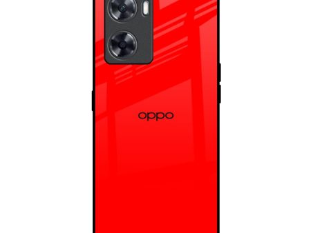 Blood Red Glass Case for Oppo A57 4G For Sale