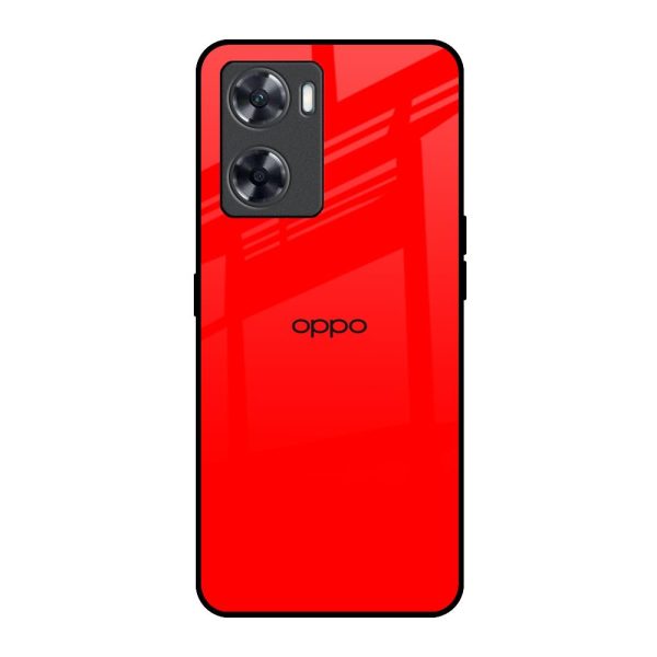 Blood Red Glass Case for Oppo A57 4G For Sale