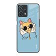 Adorable Cute Kitty Glass Case For Realme 9 Pro 5G Online Sale