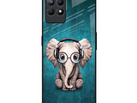 Adorable Baby Elephant Glass Case For Realme Narzo 50 Online