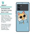 Adorable Cute Kitty Glass Case For iQOO 9 Pro For Sale