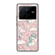 Balloon Unicorn Glass case for Vivo X80 5G Discount