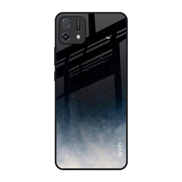 Black Aura Glass Case for Oppo A16K Online now