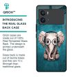 Adorable Baby Elephant Glass Case For iQOO 9 Pro For Cheap