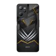 Black Warrior Glass Case for Realme C35 Supply