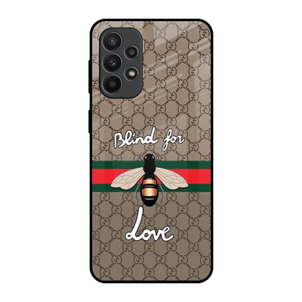 Blind For Love Glass Case for Samsung Galaxy A23 Online Sale