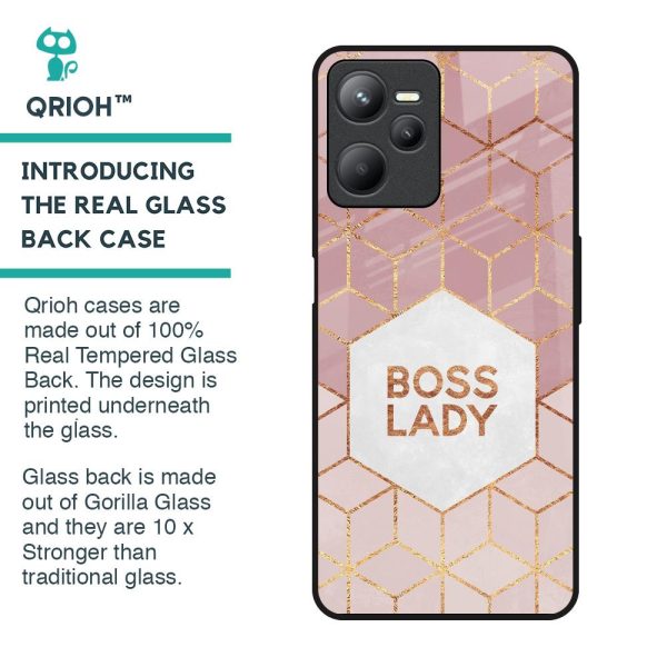 Boss Lady Glass Case for Realme C35 Sale