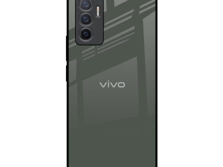 Charcoal Glass Case for Vivo V23e 5G Online Sale