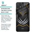 Black Warrior Glass Case for Oppo A16K Sale