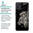 Brave Lion Glass Case for Realme Narzo 50 Online