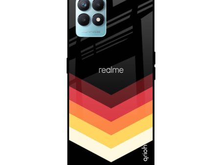 Abstract Arrow Pattern Glass Case For Realme Narzo 50 Supply