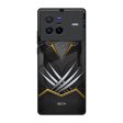 Black Warrior Glass Case for Vivo X80 5G Supply