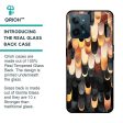 Bronze Abstract Glass Case for Realme C31 Online