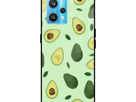 Avocado Green Glass Case For Realme 9 Pro Plus Online Sale