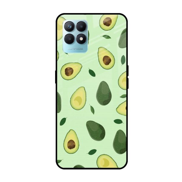 Avocado Green Glass Case For Realme Narzo 50 Online now