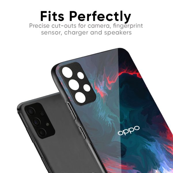 Brush Art Glass Case For Oppo Reno7 Pro 5G Sale