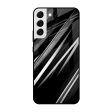 Black & Grey Gradient Glass Case For Samsung Galaxy S22 5G Online Hot Sale