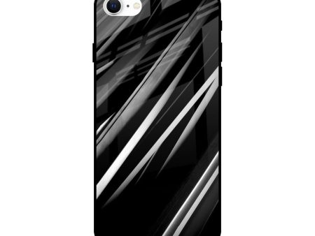 Black & Grey Gradient Glass Case For iPhone SE 2022 Online