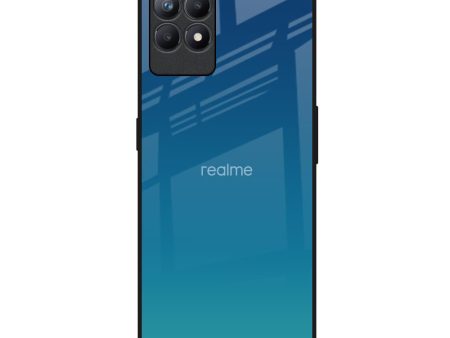 Celestial Blue Glass Case For Realme Narzo 50 Discount