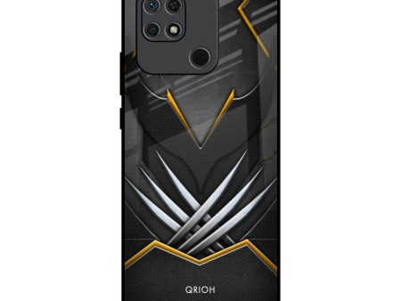 Black Warrior Glass Case for Redmi 10 Supply