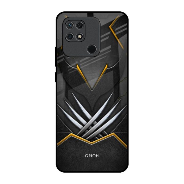 Black Warrior Glass Case for Redmi 10 Supply