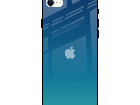 Celestial Blue Glass Case For iPhone SE 2022 Cheap