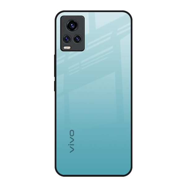 Arctic Blue Glass Case For Vivo Y73 Online now