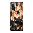 Bronze Abstract Glass Case for iQOO 9 Pro Online now