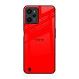 Blood Red Glass Case for Realme C31 on Sale