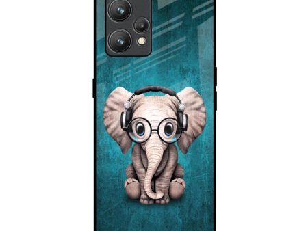 Adorable Baby Elephant Glass Case For Realme 9 Pro Plus Online Hot Sale