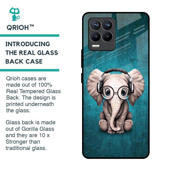 Adorable Baby Elephant Glass Case For Realme 8 Pro For Sale