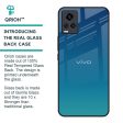 Celestial Blue Glass Case For Vivo Y73 Online