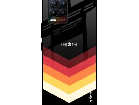 Abstract Arrow Pattern Glass Case For Realme 8 Pro For Cheap