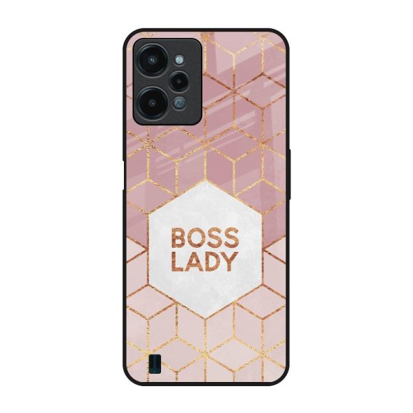 Boss Lady Glass Case for Realme C31 For Sale